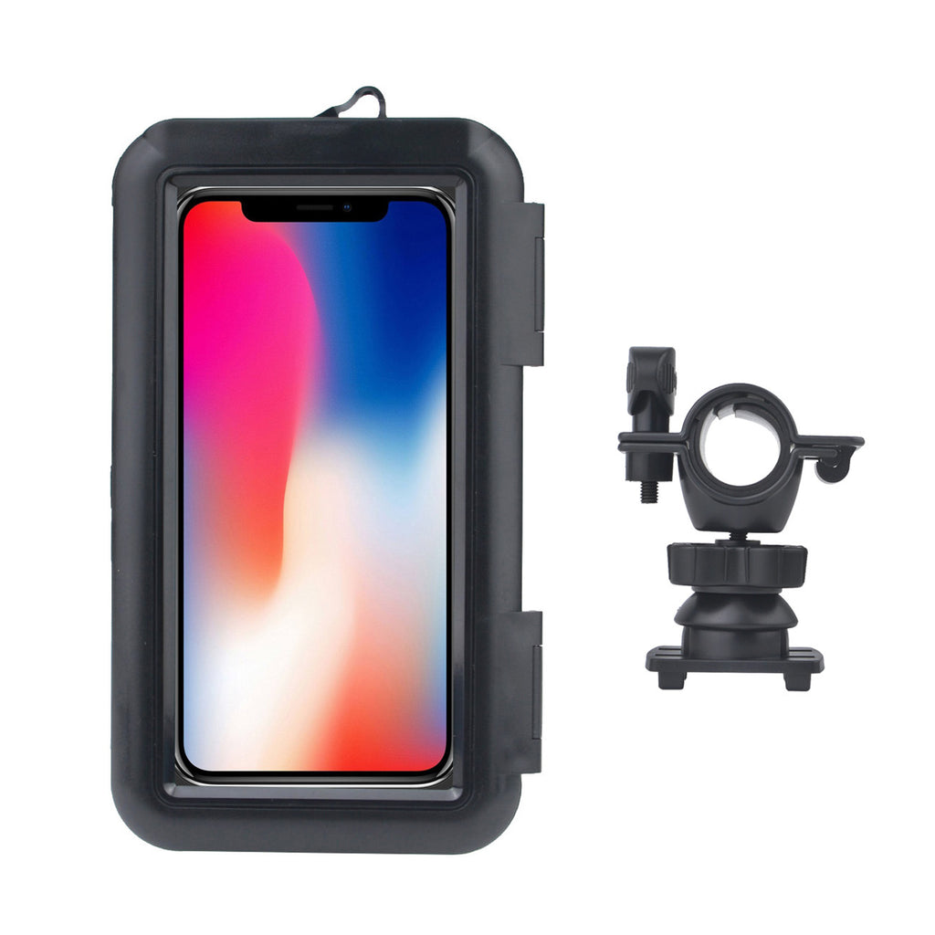 Waterproof Bike Phone Mount — Universal Handlebar Case