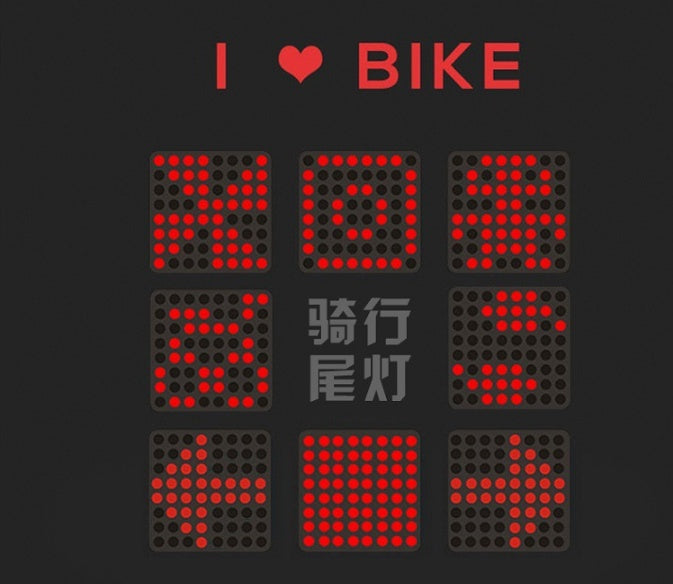 Smart Bike Turn Signal Light — Auto Brake Sensor