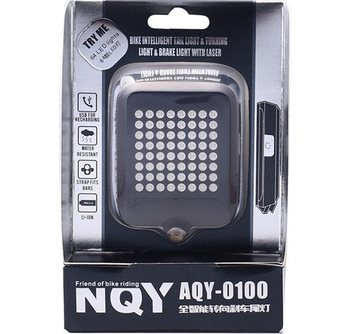 Smart Bike Turn Signal Light — Auto Brake Sensor