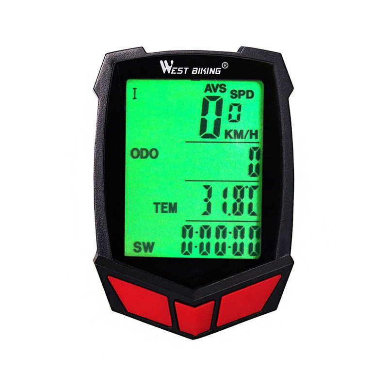 Wireless Bike Computer — Waterproof Cycling Speedometer