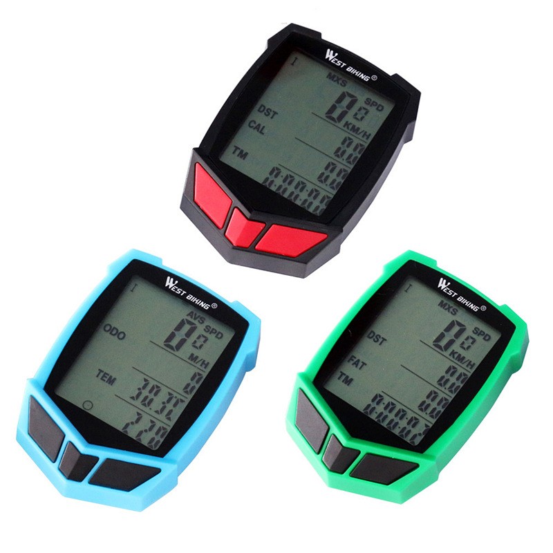 Wireless Bike Computer — Waterproof Cycling Speedometer